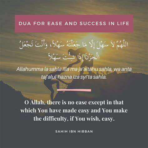 “O Allah, I have entrusted everything unto You, I believe in You, I trust in You and am inclined . . Surah for success in everything